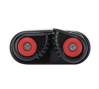 Akozon Taco para leva, hebilla de cuerda de aluminio negra, anclaje para leva, accesorios para Kayak, yate y barco