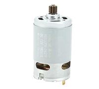 Akozon Taladro de Carga del Motor DC 12V 90W, Velocidad única 9 dientes para Herramienta Eléctrica (Grado industrial)