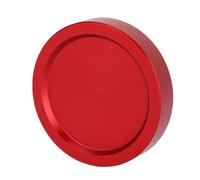 Akozon Tapa de Polvo de Lente Telescopio de Aleación de Aluminio, Metal Roscado M48x0.75 Mm, Cubierta de Polvo de Lente de Ocular, Accesorio de Telescopio, Rojo