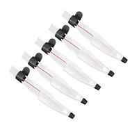 Akozon Tapa de Punta de Caña de Pescar Telescópica de Plástico, Protector Superior para Accesorios de Pesca en el Mar, 5 uds. (2#)