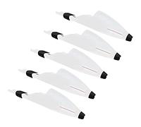 Akozon Tapa de Punta de Caña de Pescar Telescópica de Plástico, Protector Superior para Accesorios de Pesca en el Mar, 5 uds. (1#)