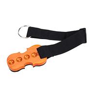 Akozon Tapón de Clavija para Violonchelo con Correa, Almohadilla Antideslizante, Diseño de Madera, Soporte Cómodo, Accesorio