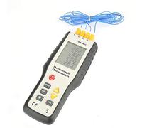 Akozon Termómetro, Termopares de Tipo K,4 Canales, LCD Medidor de temperatura con sonda -328 ° F ~ 2501 ° F (- 200 ° C ~ 1372 ° C)