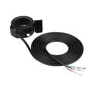Akozon Thumb Throttle Speed Control Assembly 22mm 7/8 Pulgadas Universal para E-Bike Scooters de Bicicleta Eléctrica