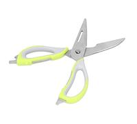 Akozon Tijeras de Cocina desmontables: Tijeras Multifuncionales de Acero Inoxidable para Mariscos y Alimentos para Cocinar, Uso Doméstico y Actividades Al Aire Libre (GREEN)
