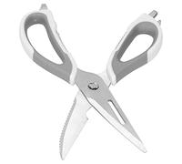 Akozon Tijeras de Cocina desmontables: Tijeras Multifuncionales de Acero Inoxidable para Mariscos y Alimentos para Cocinar, Uso Doméstico y Actividades Al Aire Libre (GREY)