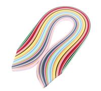 Akozon Tiras de Papel para Quilling multicolor: 720 Piezas en 36 Tonos Vivos, 540 Mm de Largo, Varios Anchos para Proyectos Creativos de Arte en Papel (2)