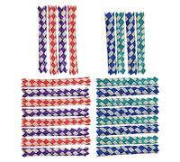 Akozon Título: 24 Piezas de bambú Trampas para Dedos - Juguete de Masticación de Loro, Trampa para Dedos de Bricolaje para Niños y Pájaros, bambú, Artesanía de Tejido Chino, Seguro y Diversión para