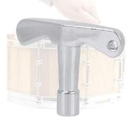 Akozon Título del Artículo Llave de Afinación de Tambor de Acero Cromado de Alta Resistencia Accesorio Musical Esencial para Bateristas Modelo Dk 02 Afinador de Herramientas de Palabras Kit de (DK-02)