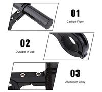 Akozon Título del Artículo Soporte de Extensión del Manillar del Ciclo para Luz de Bicicleta Linterna Velocímetro Palabras Clave Roja Soporte Solución de Montaje Características del Versatilidad