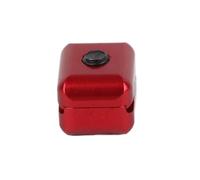 Akozon Título: Hebilla de Sujeción de Cable de Reposo de Flecha - Clamp/Holder de Sujetador de Metal para el Ajuste de la Cuerda de Compuesto Ajuste | Accesorio de Tiro con (Rojo)