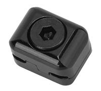 Akozon Título: Hebilla de Sujeción de Cable de Reposo de Flecha - Clamp/Holder de Sujetador de Metal para el Ajuste de la Cuerda de Compuesto Ajuste | Accesorio de Tiro con (Black)