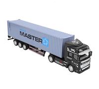 Akozon Título: Modelo de Camión de Contenedores Altamente Detallado, Juguetes para Automóviles Realistas para Niños, 48 Vehículos de Aleación con Cuerpo Extraíble (Camión de contenedores)