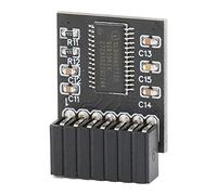 Akozon Título: Módulo de Seguridad de Cifrado TPM 2.0 - Tarjeta Remota de la Interfaz LPC de 14pc para Placas Base, Protección de Datos Mejorada