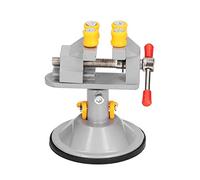 Akozon Tornillo de Banco para Taladrar con Ventosa, Tornillo de Banco para Tallar de Escritorio, 360 Grados - Carpintería y Proyectos