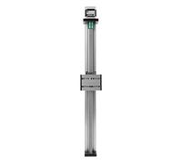Akozon Tornillo de bola automático Lineal CNC Corredera de deslizamiento Actuador de etapa larga Guía de mesa Diapositiva Aluminio con motor paso a paso 400 mm Rango
