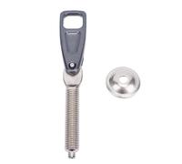 Akozon Tornillo de la Abrazadera del Espejo Montaje de la Manija de Aleación de Aluminio de Acero Inoxidable para 40 Caballos de Fuerza E40G Motor Fuera de Borda