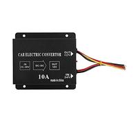 Akozon Transformador 24 a 12v para camion DC 24V a 12V Convertidor de Corriente Coche Camión Inversor eléctrico Reductor de Voltaje Transformador Reductor(24v to 12v/10A/120w)