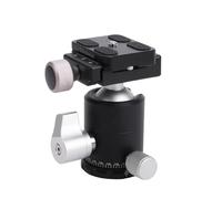 Akozon Trípode con Rótula de Bola, Cámara Profesional de Metal de 30mm, Compacto, Ligero, para Viaje