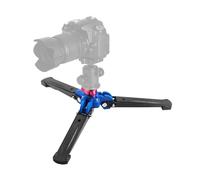 Akozon Trípode Versátil y Base monopié con Tornillo de 3/8" para Cámaras DSLR Compacto para Soporte de Fotografía Estable con Rotación de 360°