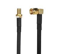 Akozon UV 5R UV 82 UV 9R, SMA Cable de Extensión de Antena Hembra a Macho para Extensión de Antena Plus Extension Walkie Extensor de 3 Pies