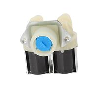 Akozon Válvula de Entrada Magnética de Doble Cabezal para Lavadora Cilíndrica, Fps180A, 220-240V, Abs, Fácil de Instalar