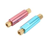 Akozon Válvula De Presión 2lb 10lb Metal Universal Coche | Metal, Inoxidable, Conexiones 3/8-24NPT y 1/8-27NPT, Líneas de Disco y Tambor, Modificación Universal, Racor de