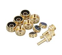 Akozon Válvula de Trompeta - Juego de 12 Piezas Reparación de Varilla y Dedo de Válvula de Trompeta de Abulón - Accesorios para Instrumentos Musicales