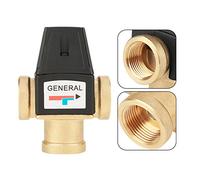 Akozon Válvula Mezcladora Termostática de Latón de 3 Vías Avanzada DN20 para Calentamiento Solar de agua: Control óptimo de Temperatura y Características de Seguridad