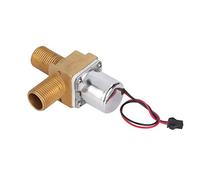 Akozon Válvula Solenoide de 6 V para Urinarios de Baño - Accesorio de Sensor de Cobre Premium, Varios Tipos Disponibles (A Válvula de filamento de 90 grados para urinario)