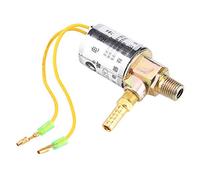 Válvula solenoide eléctrica de bocina de aire, 12V Sistemas de suspensión neumática Air Horns Camión de tren de metal de 1/4 pulgadas Válvula solenoide eléctrica de bocina de aire
