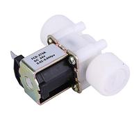 Akozon Válvula Solenoide Eléctrica de Plástico G3/4 NC Válvula de Entrada de Agua Normalmente Cerrada, CC 24 V, Larga Vida útil Duradera, de Control de Agua Confiable para Uso Doméstico e Industrial