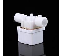 Akozon Válvula Solenoide Normalmente Cerrada de 12V CC para Control de Flujo de Agua y Aire-válvula de Diafragma Magnético con Entrada de 1/2"