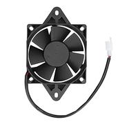 Akozon Ventilador de refrigeración, radiador eléctrico de plástico de 12 V, Ventilador de refrigeración Universal de 15 W para 150 200 250 Motocicleta, ATV, Go Kart, reemplazo del