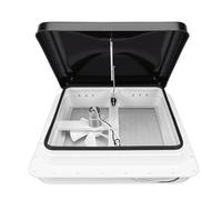 Akozon Ventilador de Ventilación de Techo para RV, Potente Motor de 12V, de Ventilación de Aire con Cuchillas de 6 Pulgadas para Autocaravana y Camping