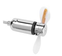 Akozon Ventilador USB Programable LED Mini RGB Flexible para PC, Portátil y Portátil: ángulo Ajustable, Mensajes Personalizables y Diseño de bajo Consumo