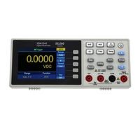 Akozon XDM1041 Multímetro Digital Verdadero RMS - Medidor de Escritorio LCD de 3.5in, 55000 Recuentos, Voltaje/corriente de CA/CC, Resistencia, Capacitancia, Probador de Temperatura (Enchufe de la UE)
