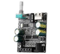 Akozon XY C100L Board de Amplificador Digital Estéreo Dual Canal con Ajuste de Tono Infinito, Decodificación MP3, Tarjeta de Sonido Externa USB Compatible con 12V, 19v, 22V, 24V, 24V