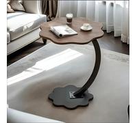 AKPHBKFG Mesa auxiliar de sofá, mesa auxiliar de pétalos de flores, mesa de centro de salón, mesita de noche, estante para sala de estar, dormitorio, mesita de noche D