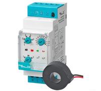 AKR-03D-V2 - Relé electrónico de protección de bajo corriente con autorrestablecimiento, ajustable 30D/60D/100D/250D, para 110 V/220 V/380 V CA, montaje en riel DIN con indicador LED (60D)