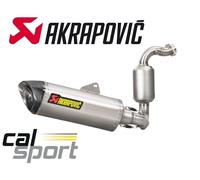 AKRAPOVIC BMW G310R 2020 CARRETERA LEGAL SISTEMA DE ESCAPE ACERO INOXIDABLE
