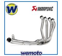 Akrapovic Colector Opcional E-K9R4 Inox para Kawasaki Z 900 2020-2023