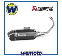Akrapovic Escape Completo S-VE125R2-HZBL para Vespa 125/150ie 3V iGet 2017-2020