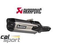 Terminal de descarga de titanio Akrapovic Honda NT 1100 doble cónico