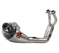 AKRAPOVIC Racing Linea Completo Escape Systems - 2/1 Encabezado - Titanio