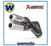 Akrapovic Silenciador S-D9SO10-HIFFT Para Moto Ducati Multistrada 950 2017-2020