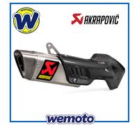TERMINAL DESLIZABLE AKRAPOVIC TITANIO PARA DUCATI MULTISTRADA 1260 / S 2018-2020