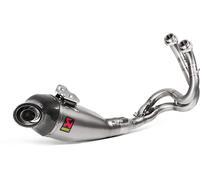 Akrapovic Sistema de escape Racing-Line con EG-BE K/A 2-1 TI VERSYS 650 17-20