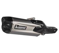 Terminal de descarga de titanio Akrapovic Honda NT 1100 doble cónico