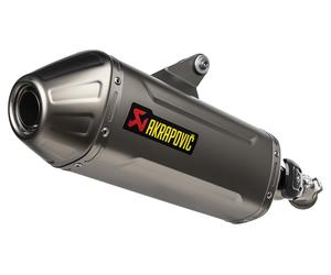 Akrapovic Sistema de escape Slip-on Line con EG-BE S/O 2-1 TI, 800 MT-X